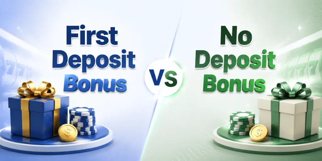 First Deposit Bonus Vs No Deposit Bonus