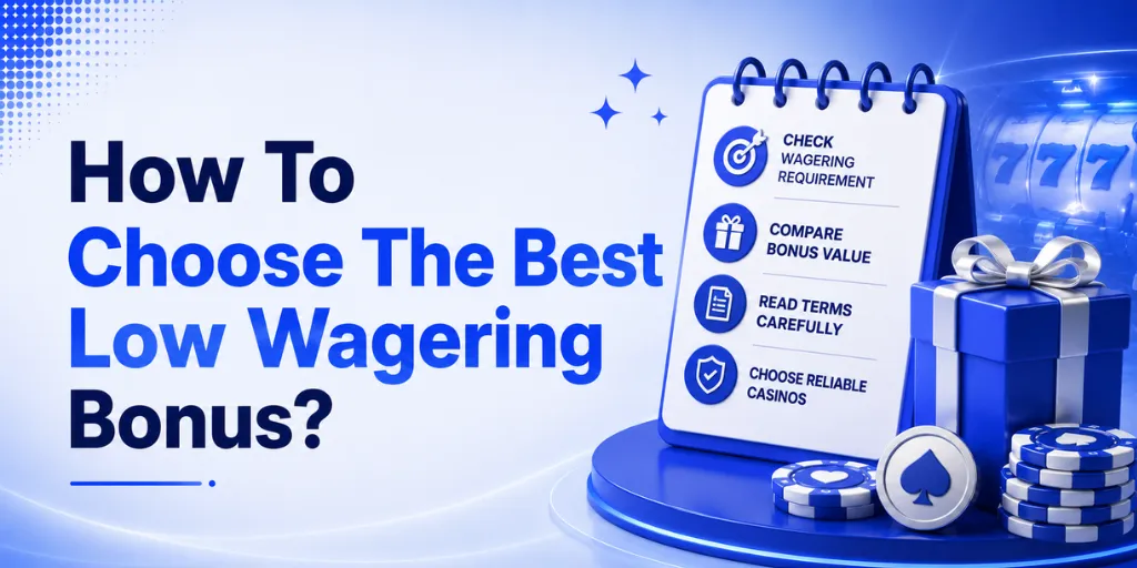 How We Evaluate Low Wagering Casino Bonuses
