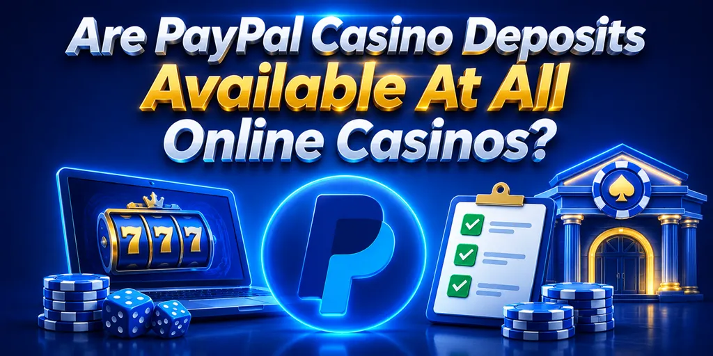 Are PayPal Casino Deposits Available At All Online Casinos?
