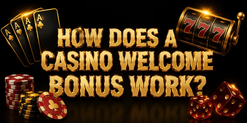 How Does A Casino Welcome Bonus Work?