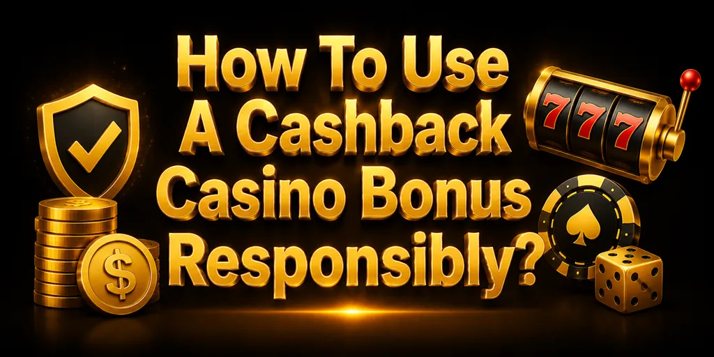 How To Use A Cashback Casino Bonus Responsibly?