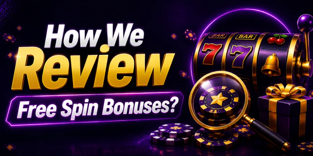 How We Review Free Spin Bonuses