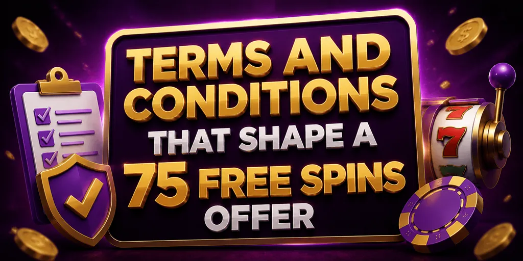 Terms And Conditions That Shape A 75 Free Spins Offer