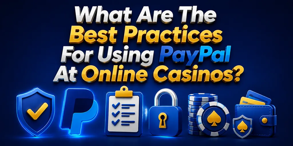 What Are The Best Practices For Using PayPal At Online Casinos?