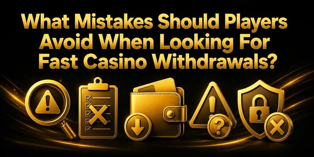 What Mistakes Should Players Avoid When Looking For Fast Casino Withdrawals?