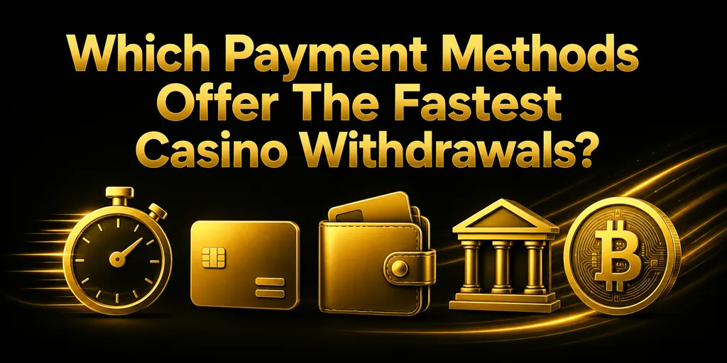 Which Payment Methods Offer The Fastest Casino Withdrawals?