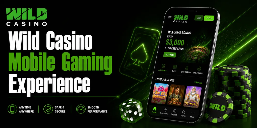 Wild Casino Mobile Gaming Experience