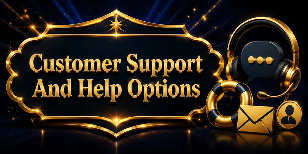 Customer Support And Help Options