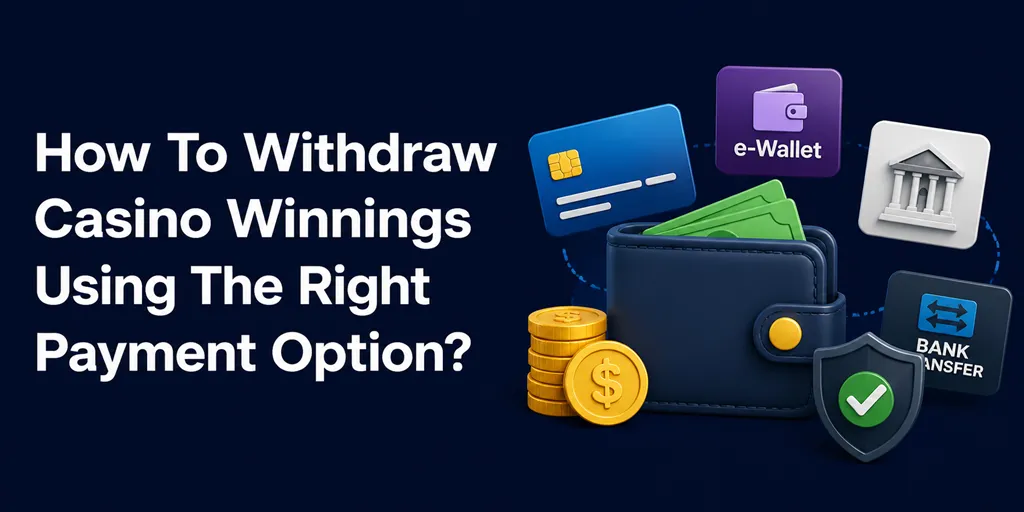 How To Withdraw Casino Winnings Using The Right Payment Option?