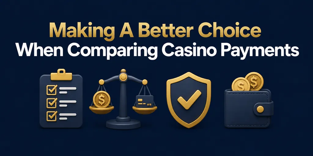 Making A Better Choice When Comparing Casino Payments