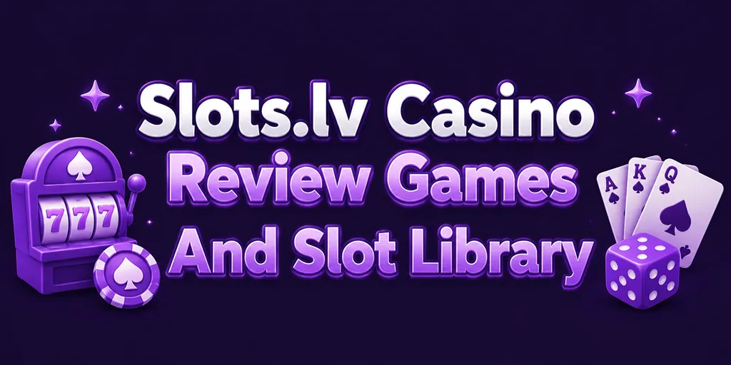 Slots.lv Casino Review Games And Slot Library