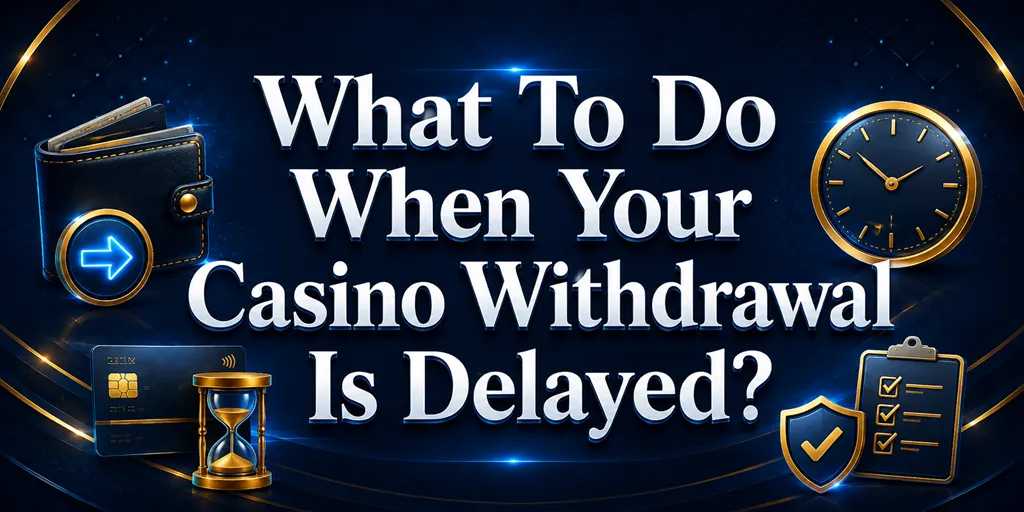 What To Do When Your Casino Withdrawal Is Delayed?